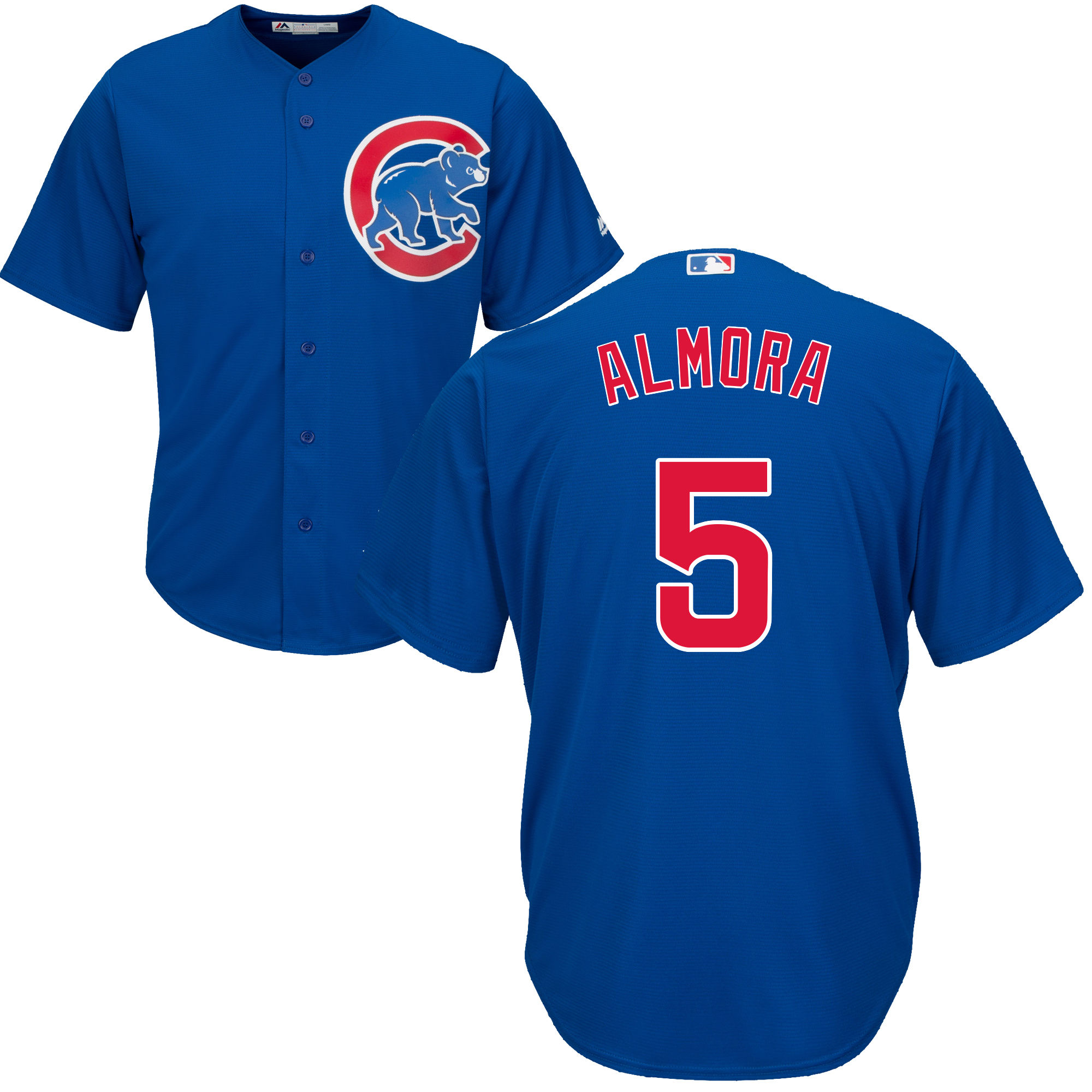 Albert Almora Jr Chicago Cubs Majestic Cool Base Custom Jersey