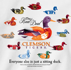 Clemson Tigers Football T-Shirts - Callin Out The Competition