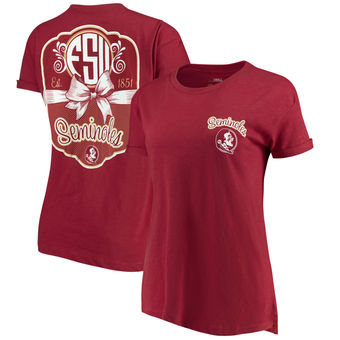 Cute FSU Shirts - Womens Lacy Jade Boyfriend T-Shirt - Garnet