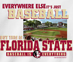Florida State Seminoles Baseball T-Shirts - Baseball Is Everything