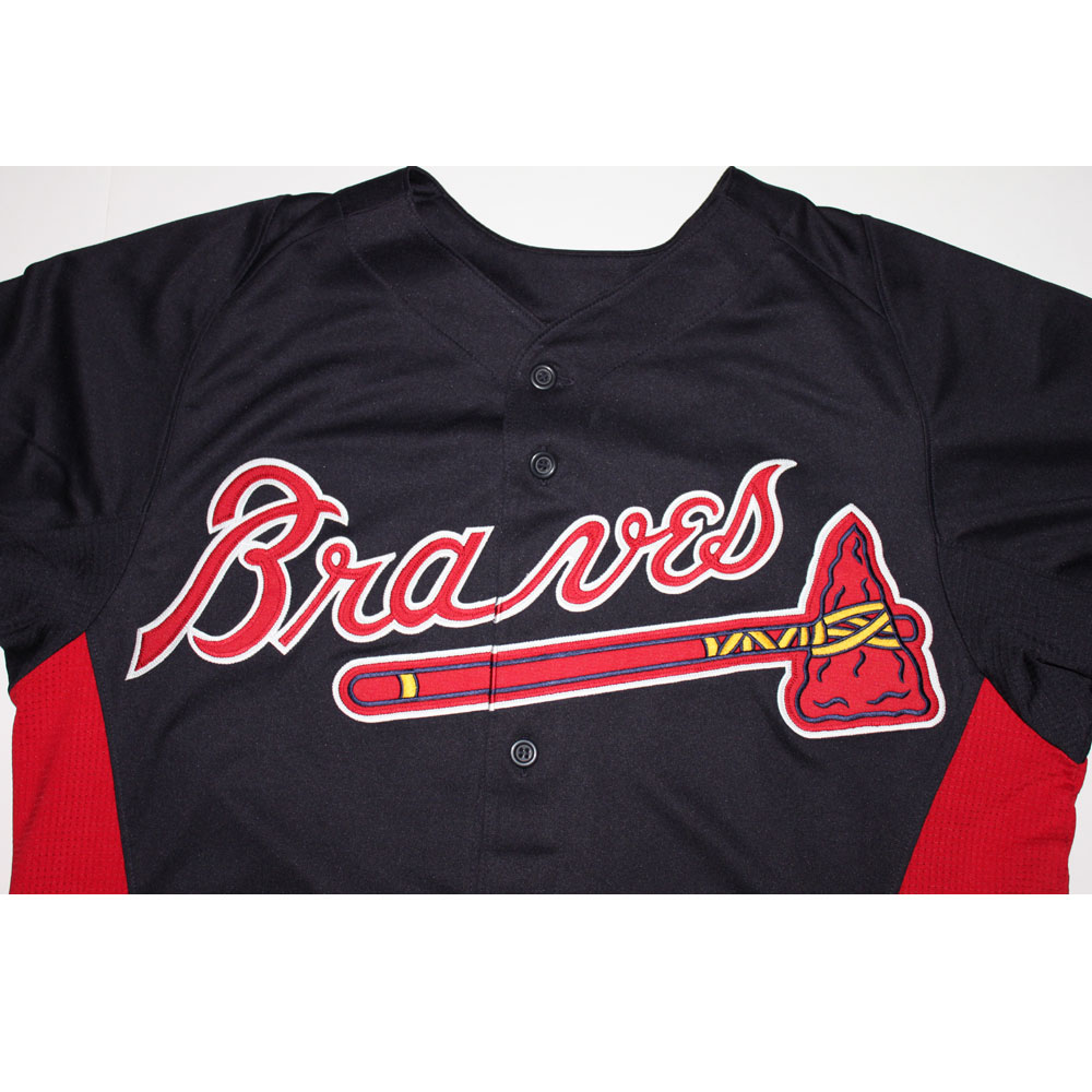 chipper jones navy jersey