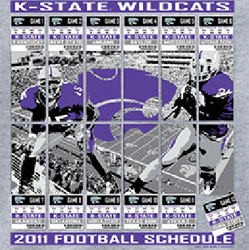 Kansas State Wildcats Football T-Shirts - 2011 Schedule Tickets To Glory