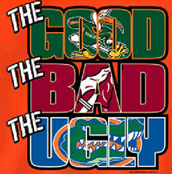 Miami Hurricanes Football T-Shirts - The Good The Bad The Ugly