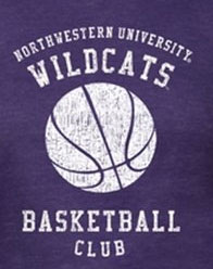 Northwestern Wildcats Basketball T-Shirts - Basketball Club