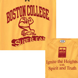 Boston College Eagles Football T-Shirts - Super Fan - Ignite The Heights
