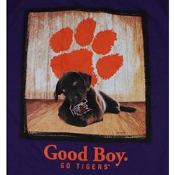 Clemson Tigers Football T-Shirts - Man's Best Friend - Good Boy