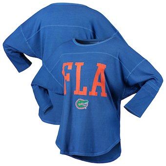 Cute Florida Gator Shirts - Striped Jersey T-Shirt Codes Vintage 3/4 Sleeve Color Royal