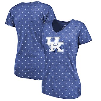 Cute Kentucky Shirts - Allover Print Star Spangled Color Royal