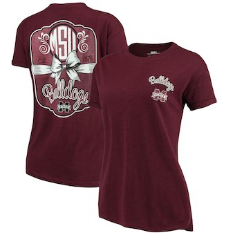 Cute Mississippi State Shirts - Bulldogs Lacy Jade Boyfriend By Pressbox Color Maroon