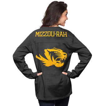 Cute Mizzou Shirts - Tigers Long Sleeve Big Shirt Oversized Color Black