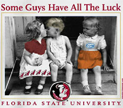Florida State Seminoles Football T-Shirts - Some Guys Have All The Luck