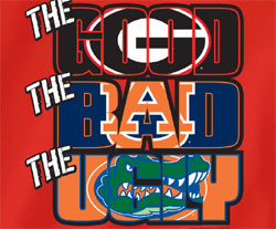 Georgia Bulldogs Football T-Shirts - The Good The Bad The Ugly
