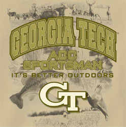 Georgia Tech Yellow Jackets T-Shirts - ACC Sportsman It's Better Outdoors