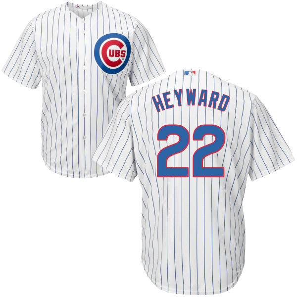 Jason Heyward 22 Chicago Cubs Majestic Cool Base Player Jersey - White