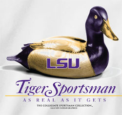 LSU Tigers Football T-Shirts - Tiger Sportsman - Always In Season