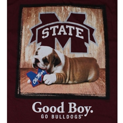 Mississippi State Bulldogs Football T-Shirts - Man's Best Friend - Good Boy