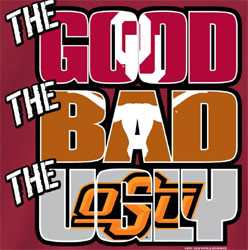 Oklahoma Sooners Football T-Shirts - The Good The Bad The Ugly