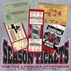 South Carolina Gamecocks Football T-Shirts - Sportsman Season Tickets
