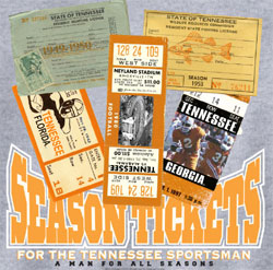 Tennessee Volunteers Football T-Shirts - Lifetime Sportsman Season Tickets
