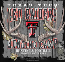 Texas Tech Red Raiders Football T-Shirts - Hunting Camp Bragged About