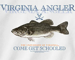 Virginia Cavaliers Football T-Shirts - Fish Schooled - Virginia Angler