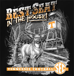Tennessee Volunteers Football T-Shirts - Best Seat In The House - Deer